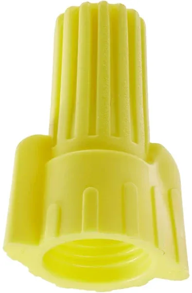 NSI Industries WWCYC Connector Wire Electrical Wing; Yellow - Box of 100