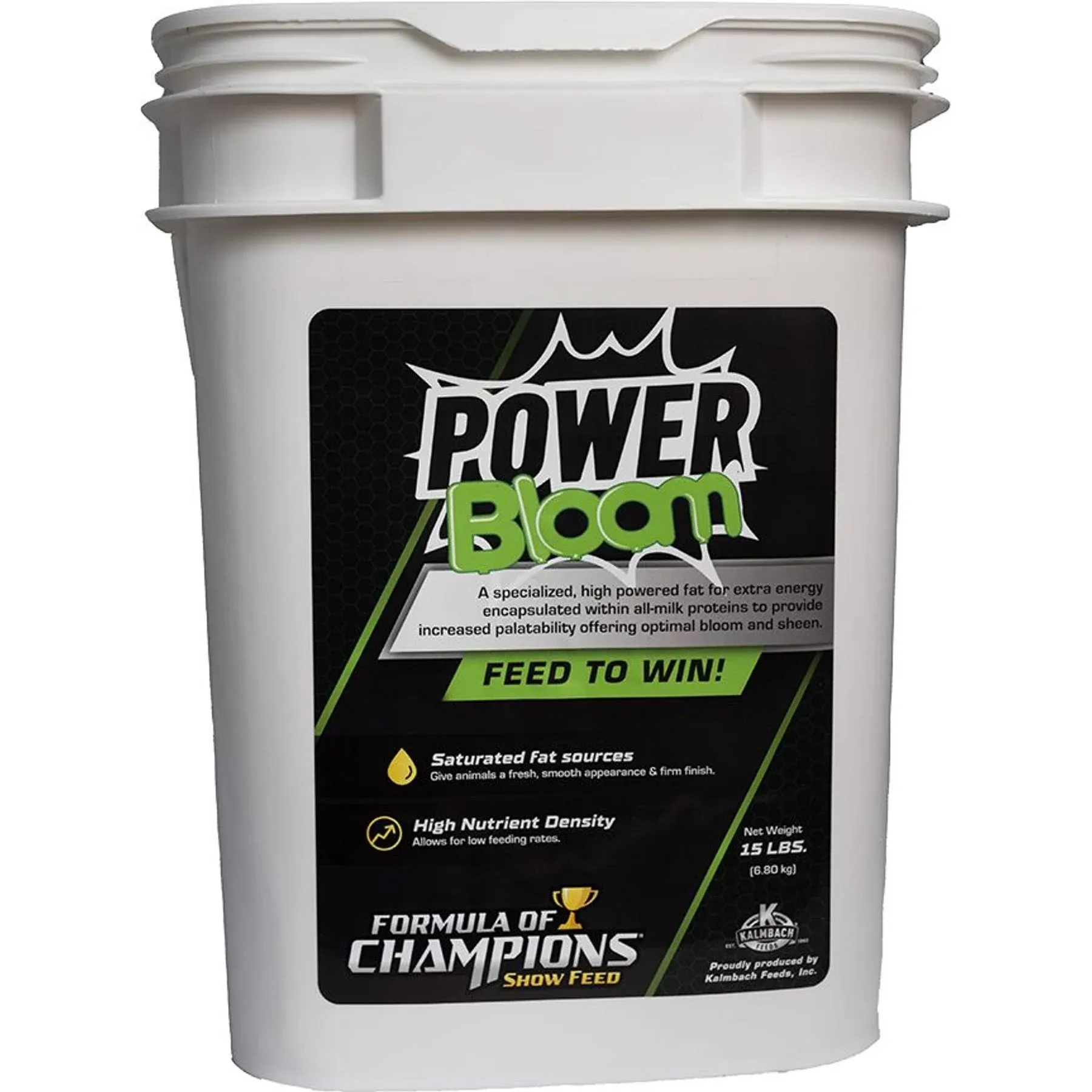 Formula of Champions Power Bloom Show Livestock Feed, 15-lb Bucket