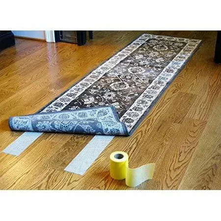 Optimum Technologies Lok Lift Rug Gripper for Runners, 4 Inch by 25 Feet. The original slip resistant rug solution