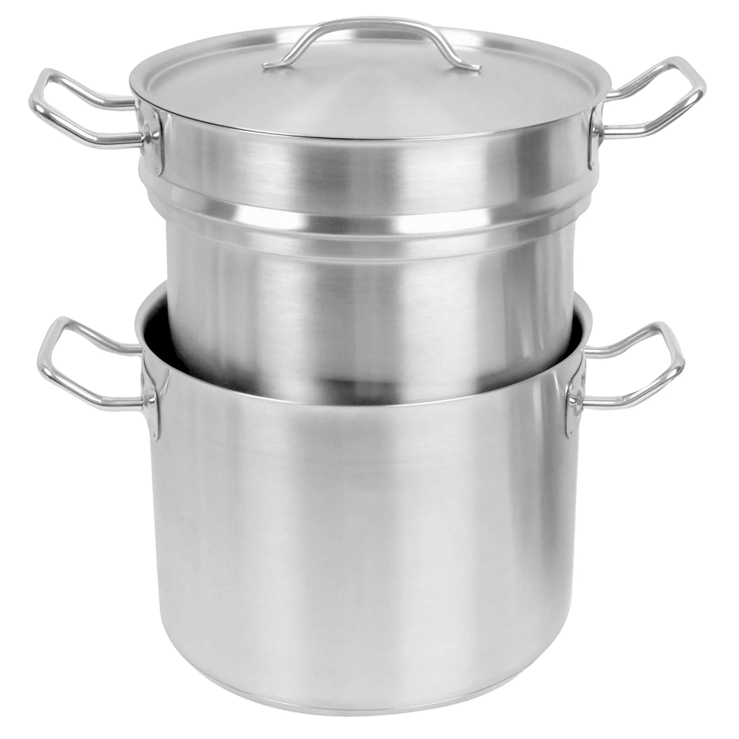 Stainless Steel Double Boiler (3-Piece Set)