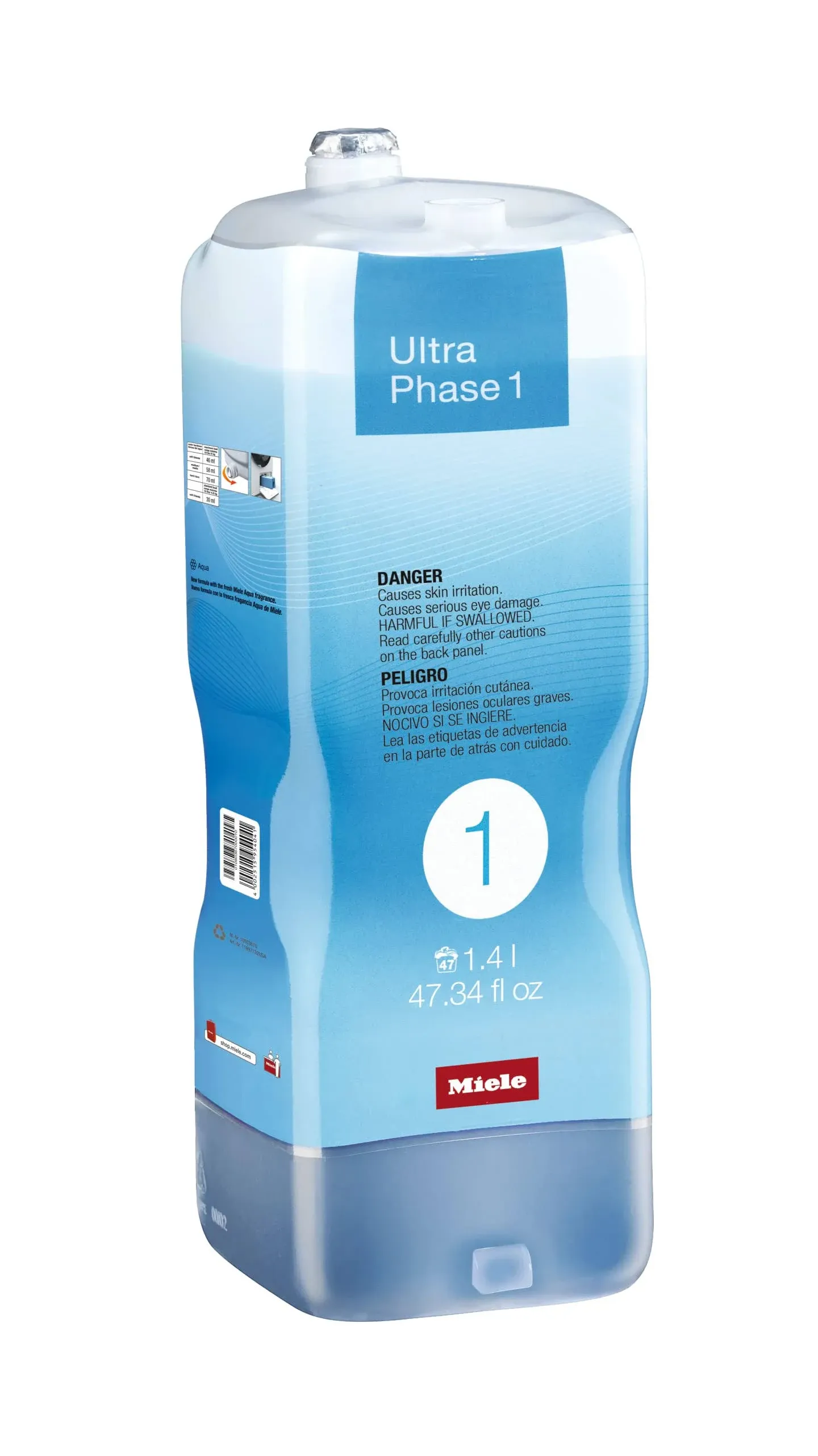 Miele WA UP1 1401 L UltraPhase 1 Laundry Detergent for Whites and Colors