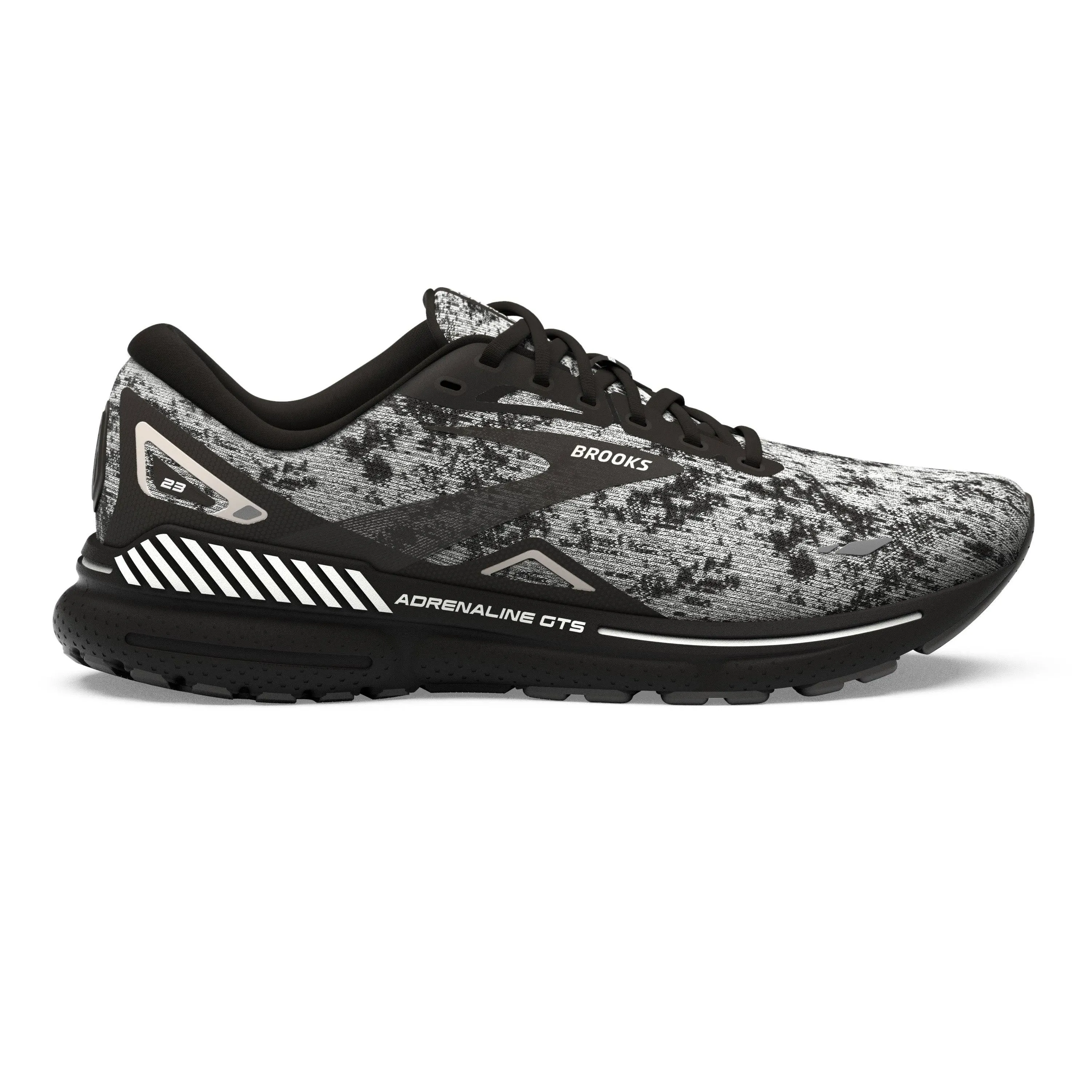 Brooks Adrenaline GTS 23 Men's White/Grey/Black / 10 / D