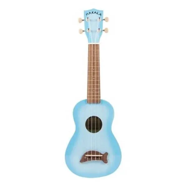 Makala Dolphin Blue Burst Soprano Ukulele