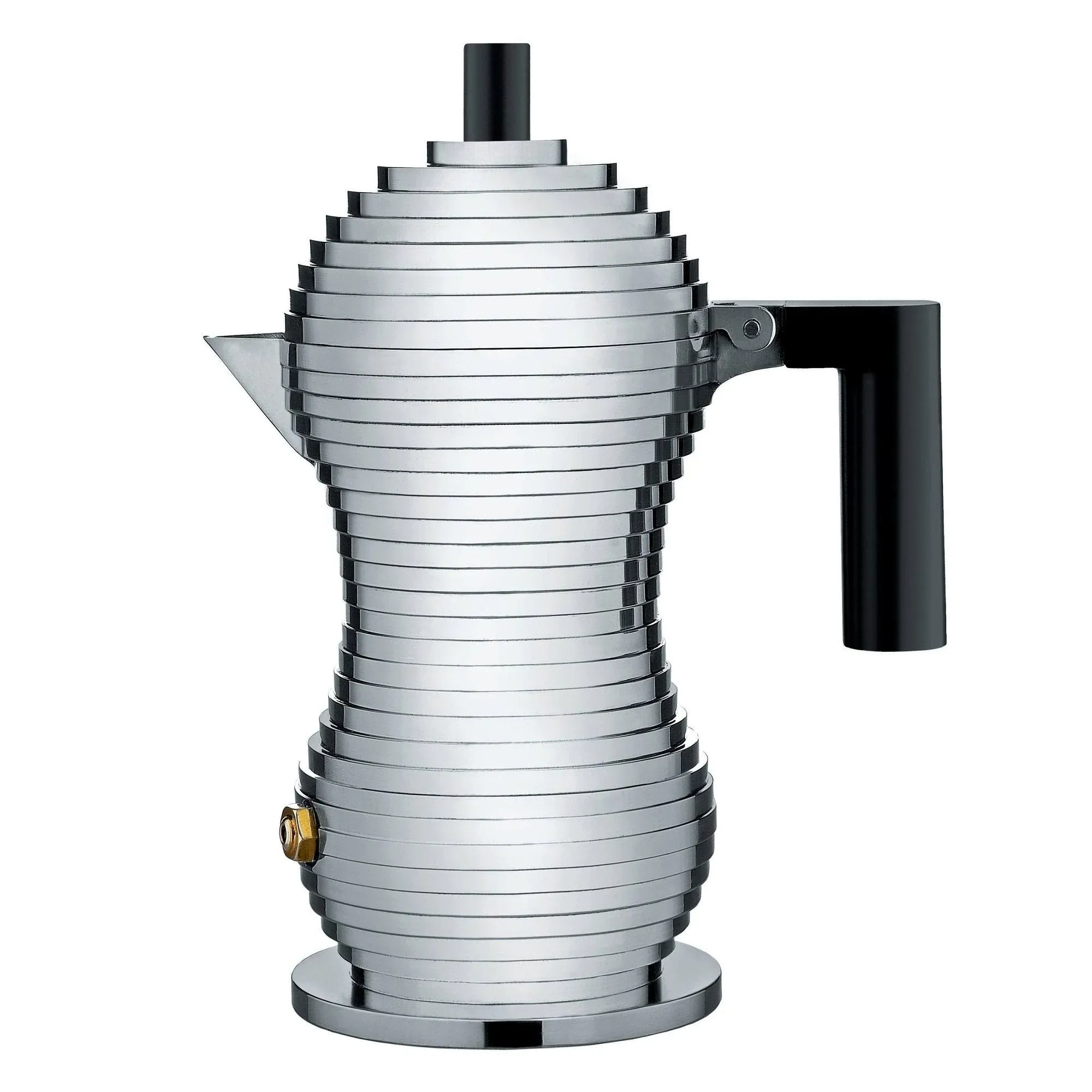 Alessi Pulcina Espresso Coffee Maker 1 Cup Black