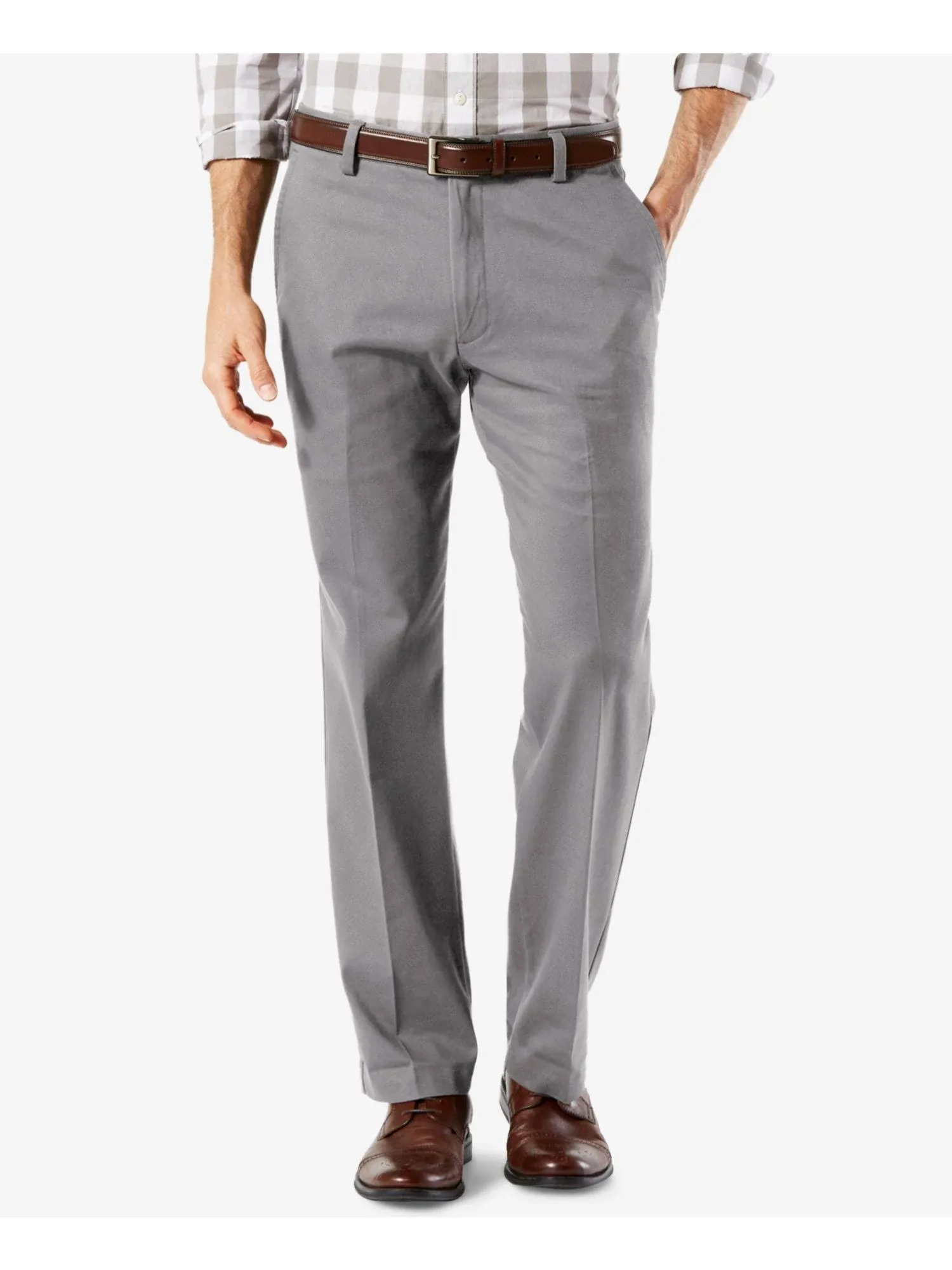 Dockers Men's Easy Straight Fit Khaki Stretch Pants