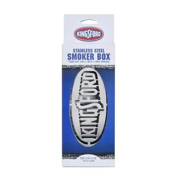 Kingsford 3.74 In. W. x 9.05 In. H. x 1.57 In. L. Stainless Steel Smoker Box