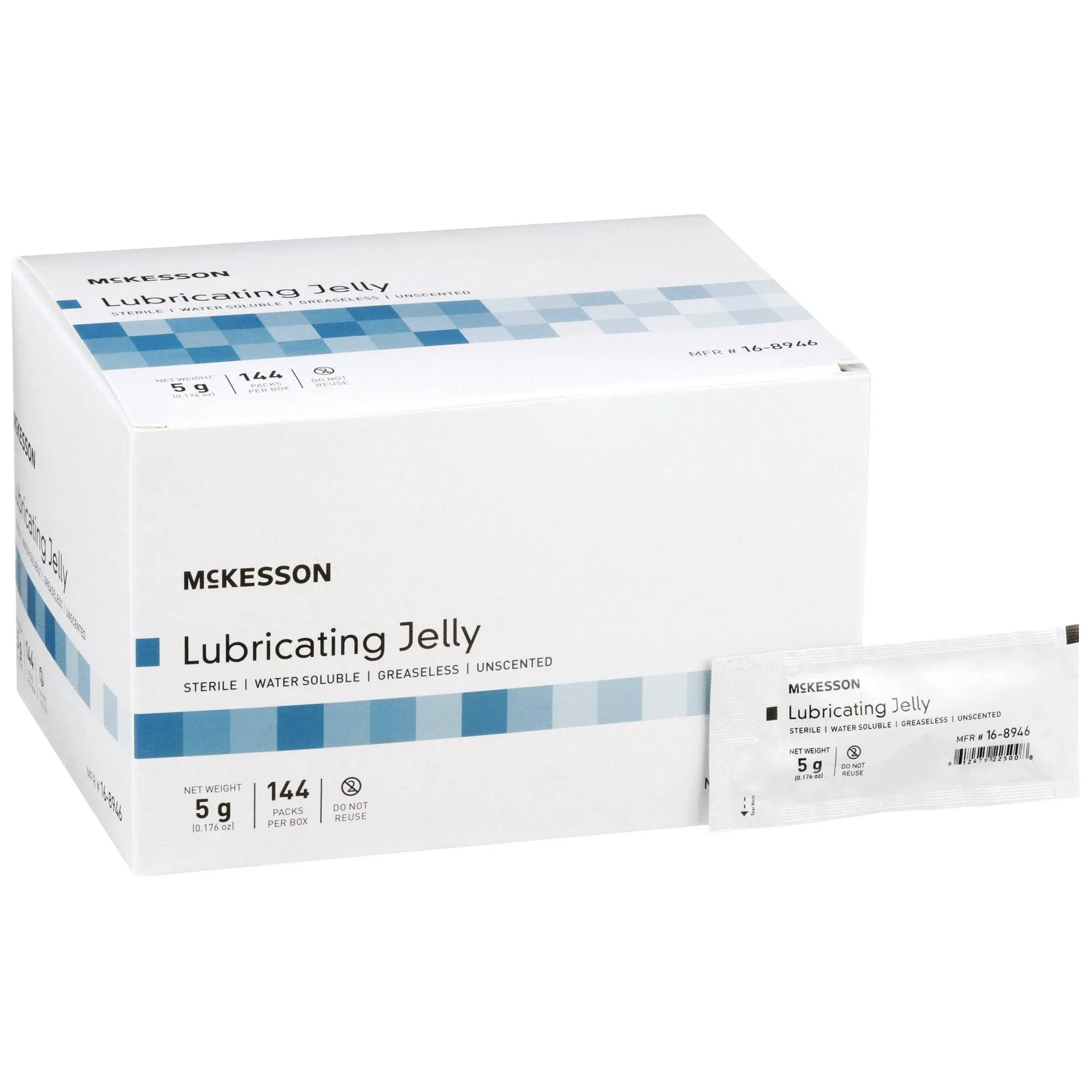 McKesson Lubricating Jelly, 4 oz. Tube, Sterile