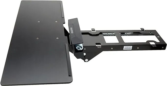 Ergotron 97-582-009 Neo-Flex Underdesk Keyboard Arm, Black, Tilt, 5-Year Warranty