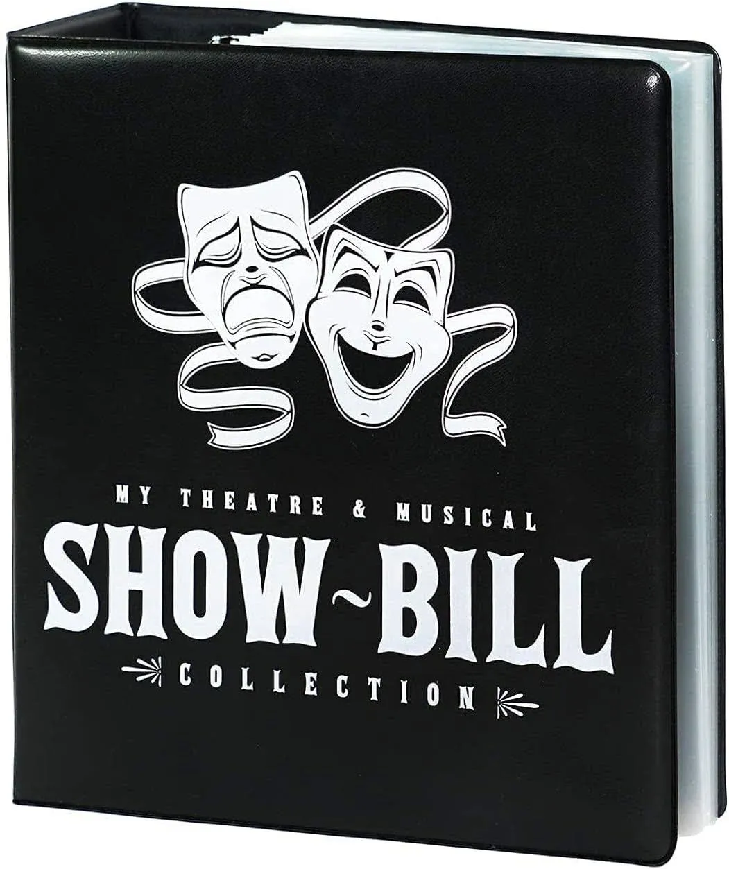 Playbill 3 ring D-Ring Binder for Broadway and Theatre Show-Bills