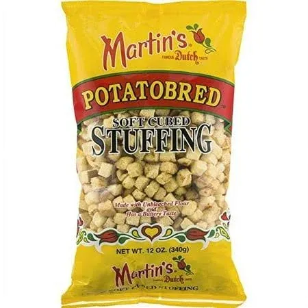 Martin's Potatobred Soft Cubed Stuffing- 12 oz (2 bags)