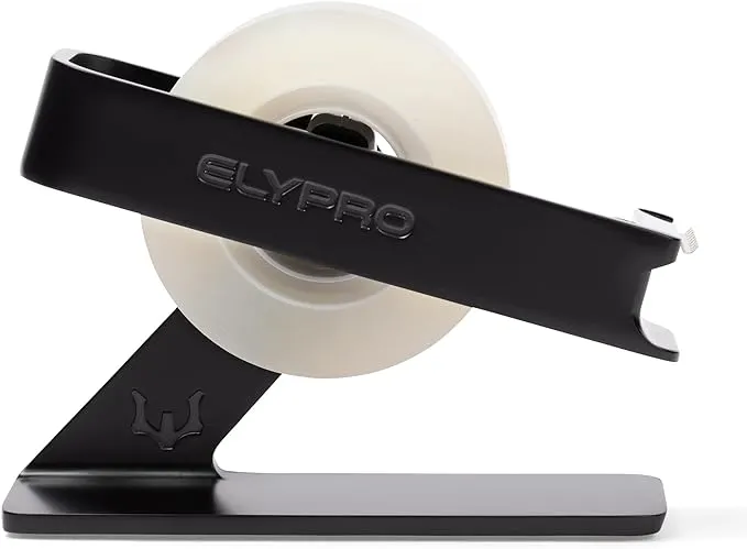 ELYPRO Modern Tape Dispenser for Office Desk - Elegant and Minimalist, Black