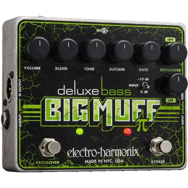 Electro Harmonix Deluxe Bass Big Muff PI Distortion Pedal