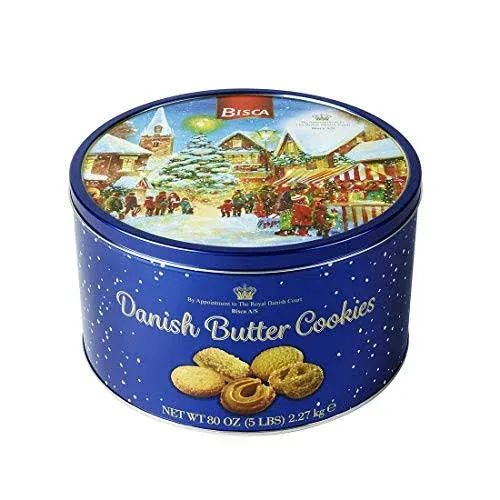 Bisca Dansk Danish Butter Cookie Assortment -4 lbs