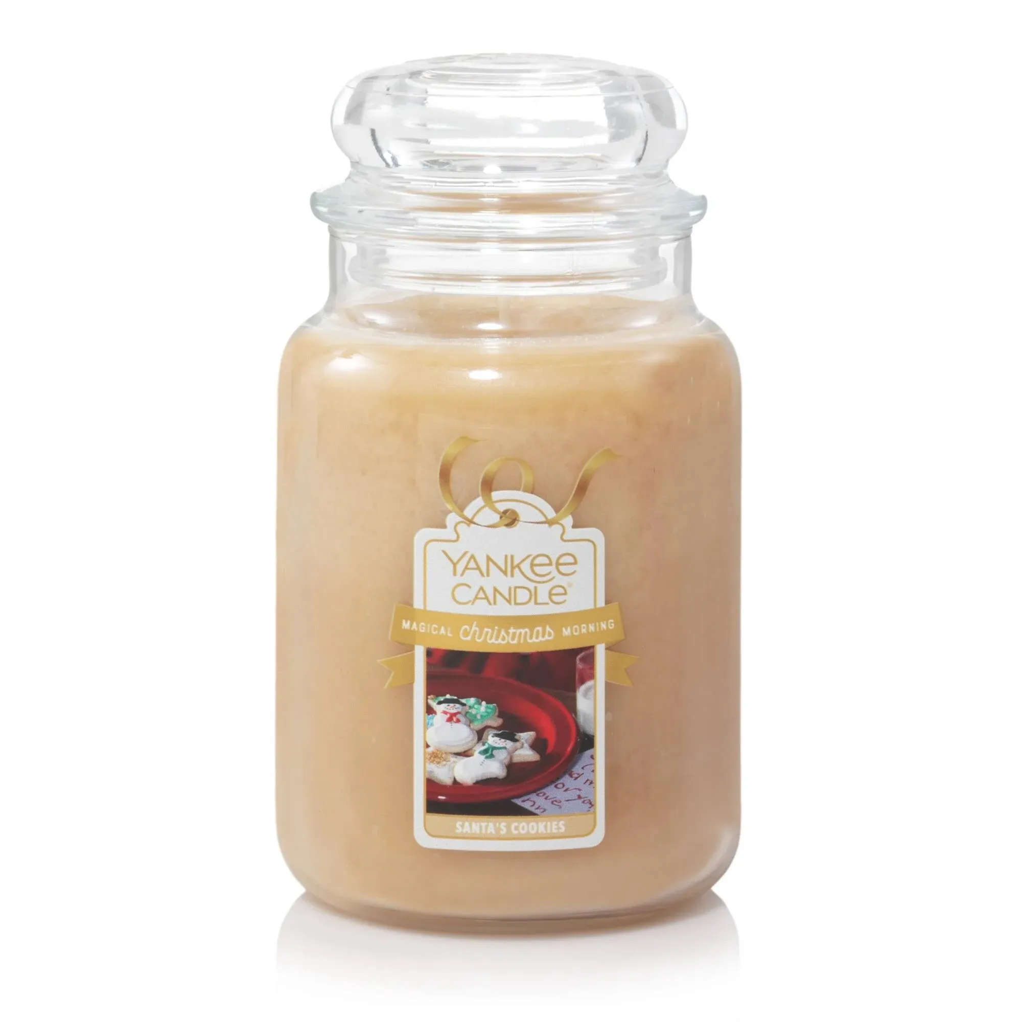 Yankee Candle Santa's Cookies Large Original Jar Candle 22 oz