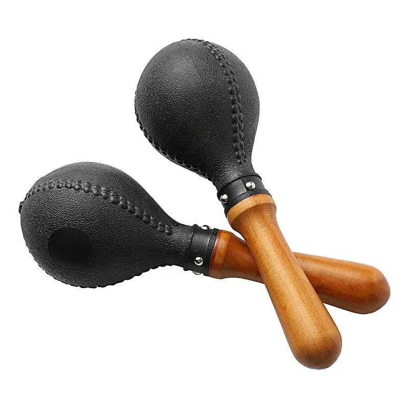 Musfunny Percussion Maracas Pair of Shakers Rattles Sand Hammer Percussion ...