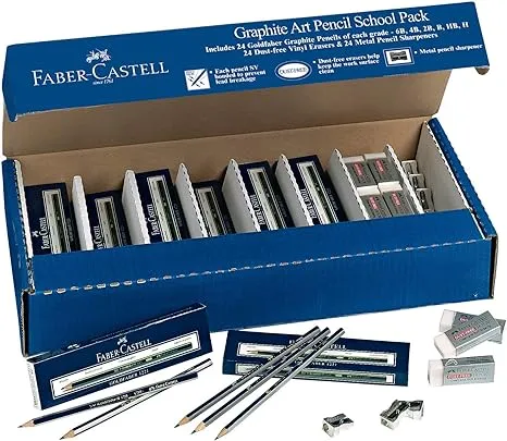 Faber-Castell Creative Studio Graphite Pencil School Pack of 144