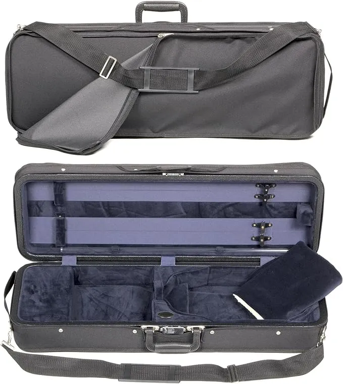 Bobelock Featherlite 1003 Oblong Black/Blue 4/4 Violin Case