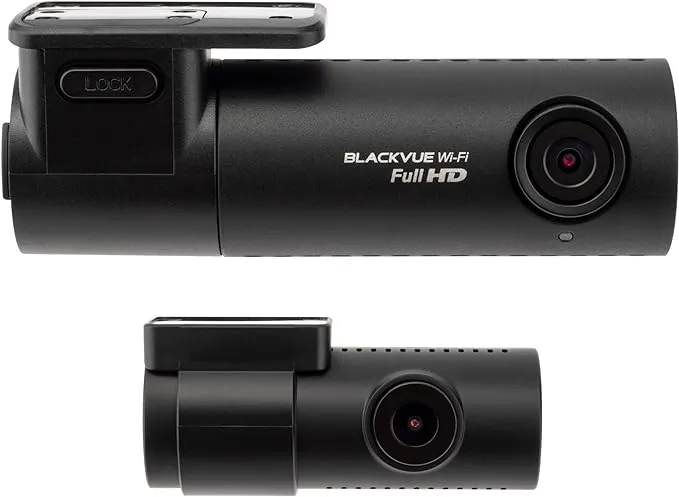 BlackVue DR590X-2CH with 256GB microSD Card | Full HD Wi-Fi Dashcam | Parking Mode Support