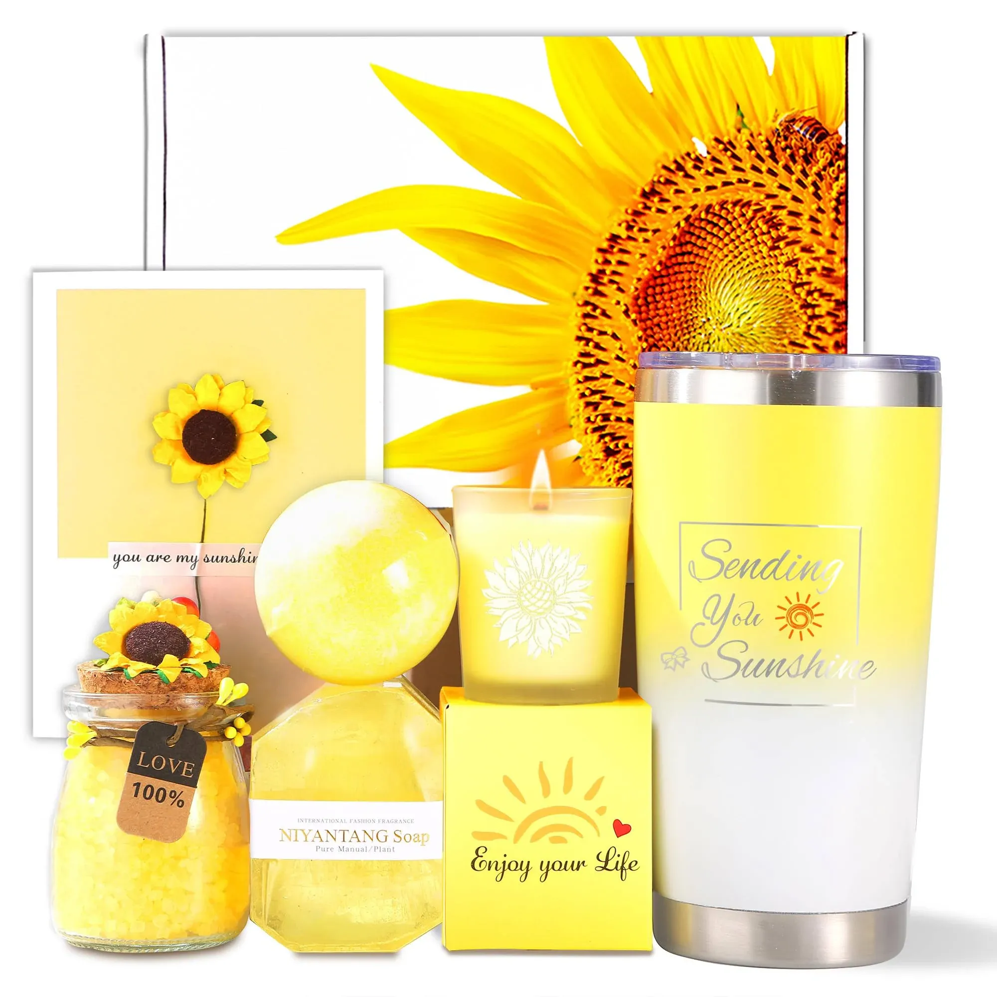 Fabulous Sunflower Gifts for Women, Unique Birthday Gifts for Her, Daughter, ...