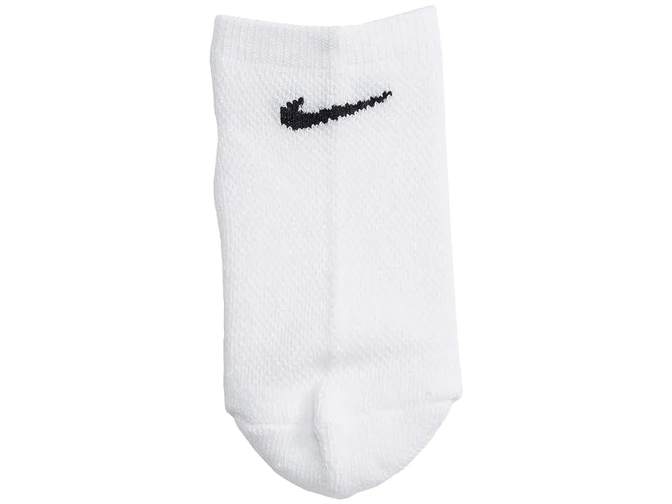 Nike Kids Cushioned No Show Socks 6-Pack (Little Kids) (White) Kids Shoes