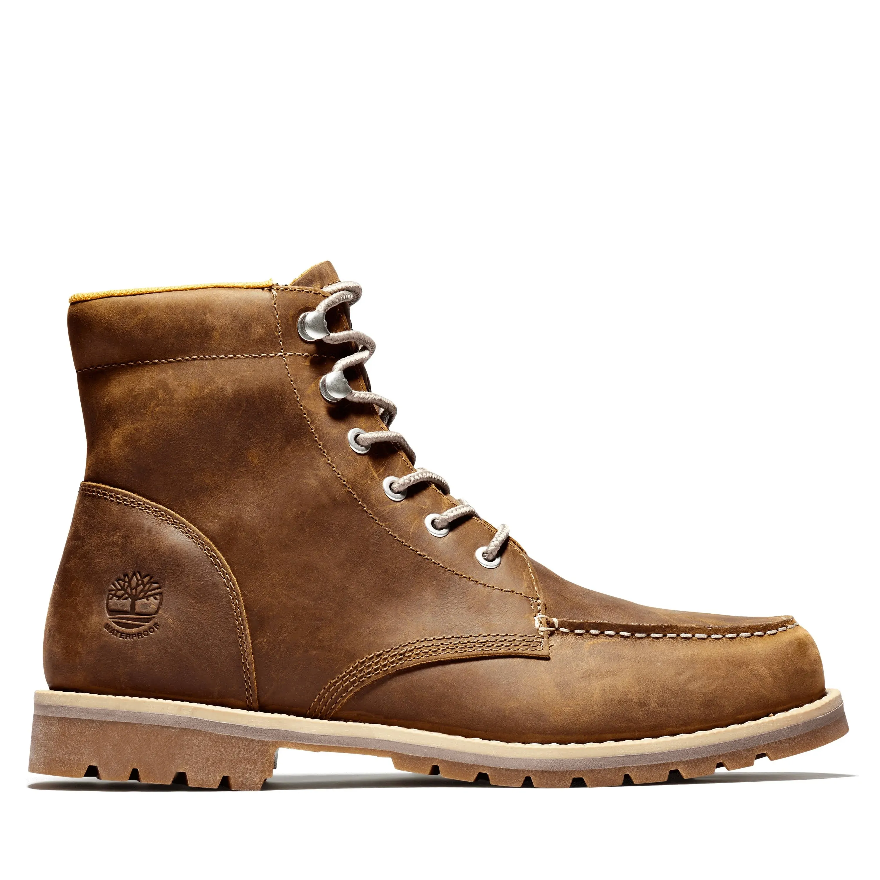 Timberland Redwood Falls Moc Toe Waterproof Boots, Men's Rust