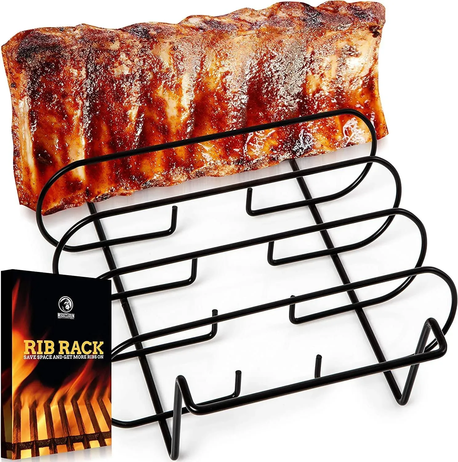 Rib Racks For Smoking  Bbq Rib Rack For Gas Smoker Or Charcoal Grill