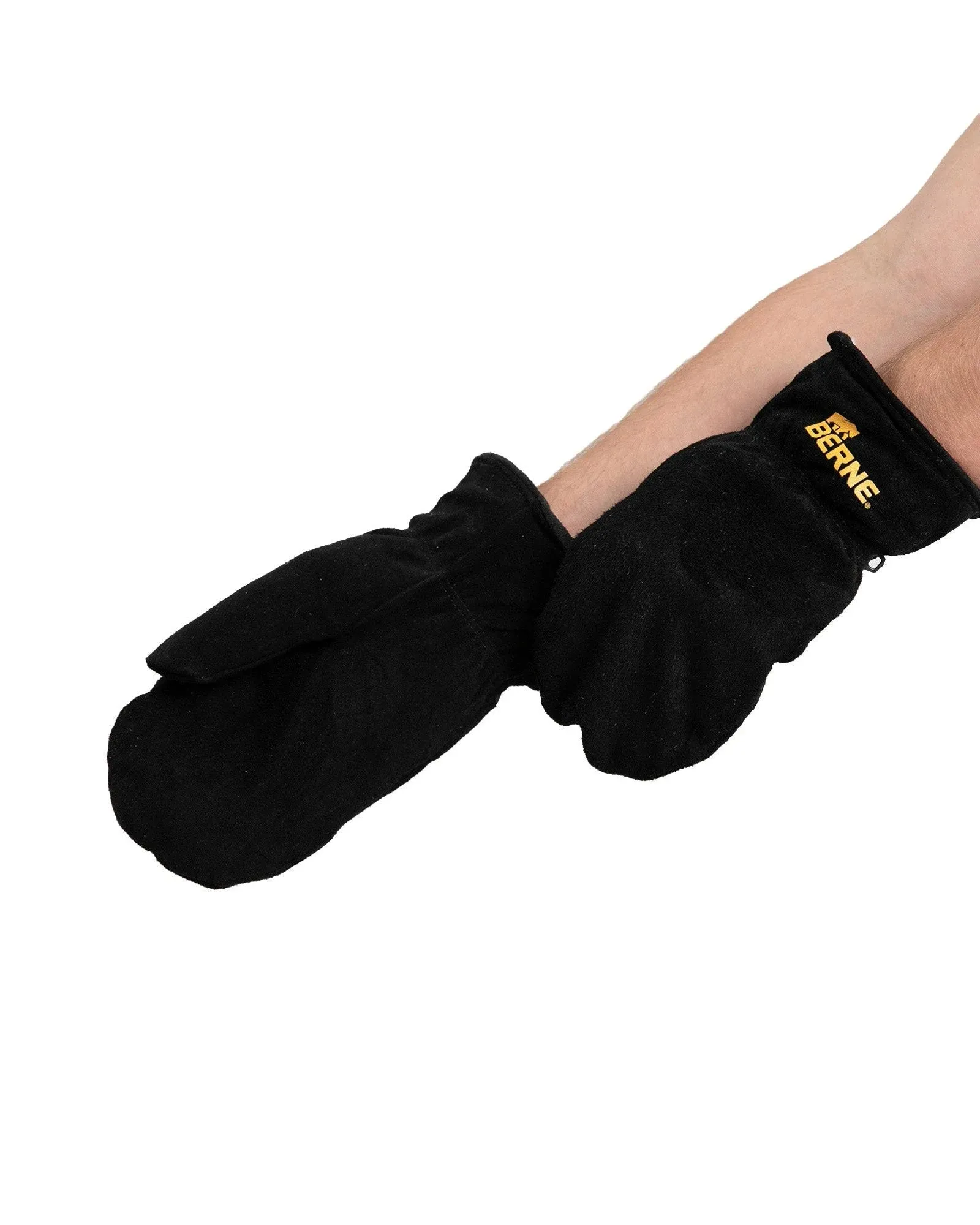 Berne Sherpa Lined Mitten, Gold