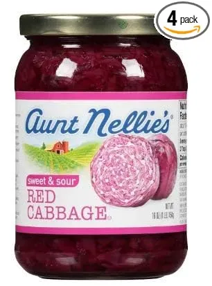 Aunt Nellie's Red Cabbage, Sweet & Sour