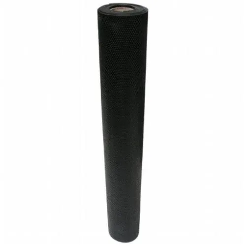 Rubber-Cal 03-W246-BK-10 S-Grip PVC Runner - 3/16” x 4' x 10' - Black