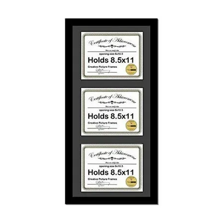 CreativePF Triple Diploma Frame