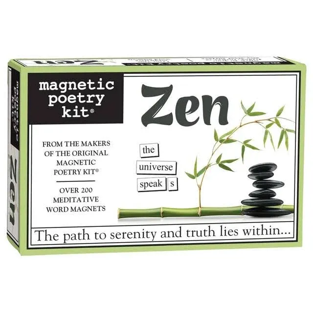 Magnetic Poetry Kit Zen