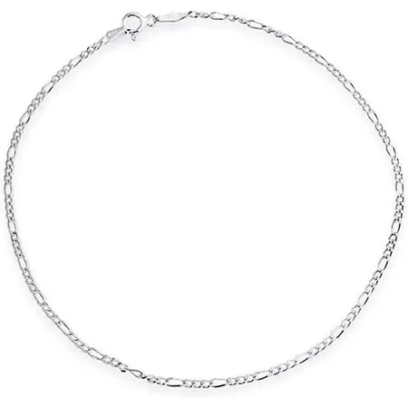 925 Sterling Silver Italian 5mm Mesh Link Chain Bracelet Made in Italy