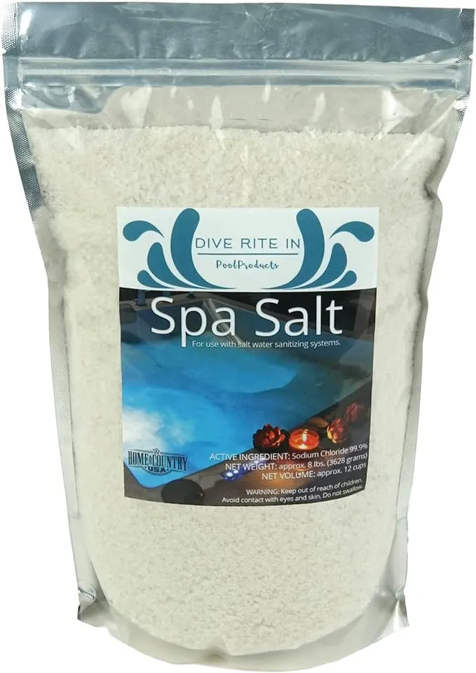 Home and Country USA Dive Rite in Hot Tub Salt and Spa Salt