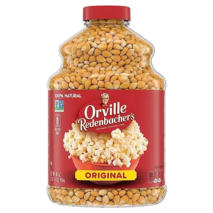 Orville Redenbacher's Gourmet Popcorn Kernels, Original Yellow, 8 Lb