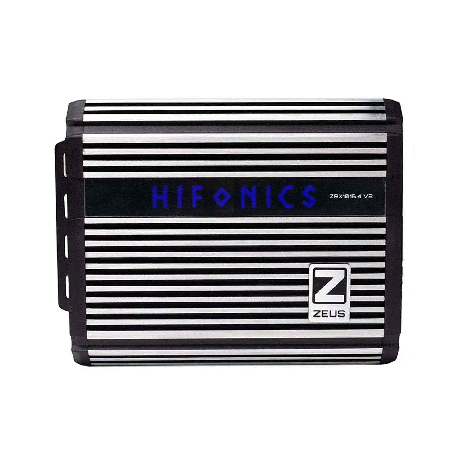 Hifonics ZRX1016.4V2 Zeus ZRX V2 Compact 1000 Watt Super D-Class Full Range Four Channel Amplifier