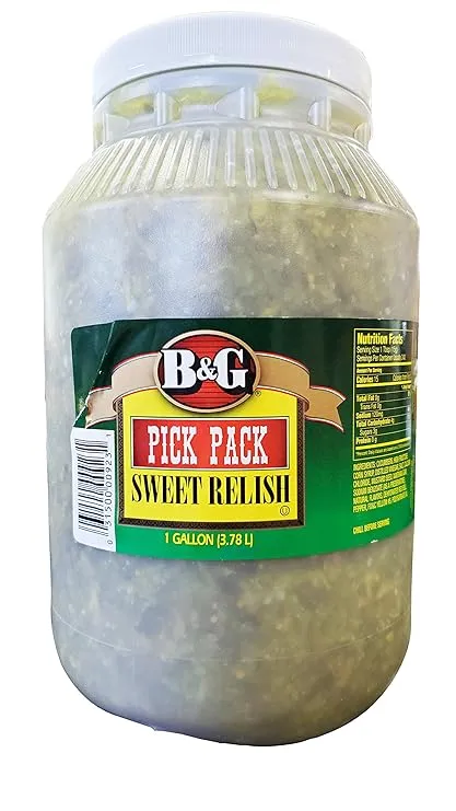 B&amp;G Pick Pack 1 Gallon Sweet Relish