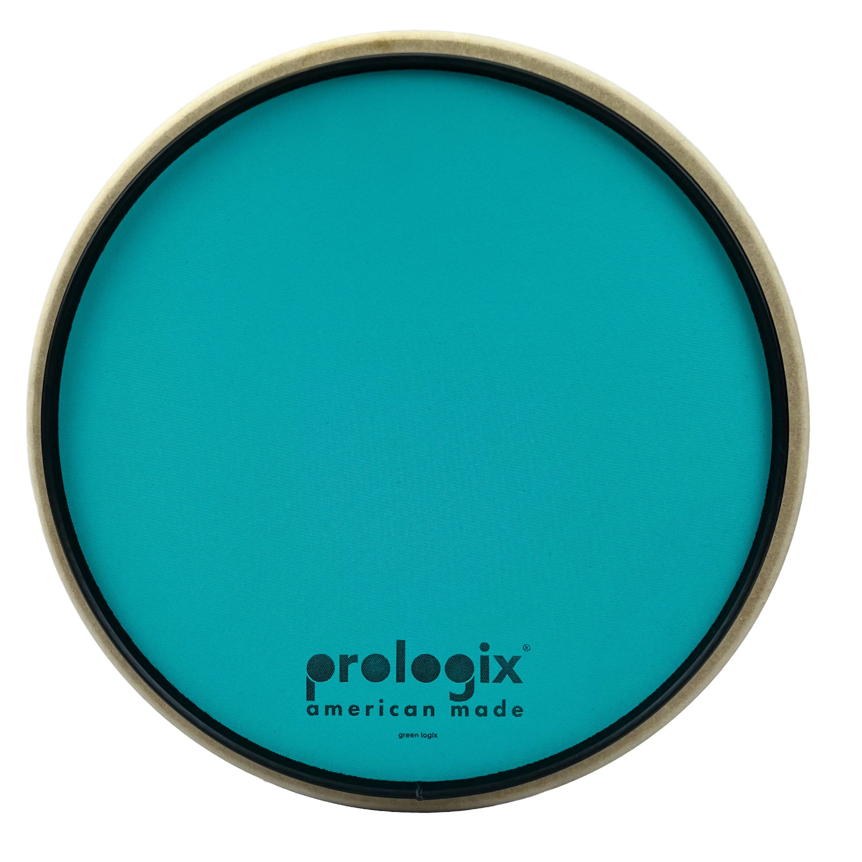 Prologix 12" Green Logix Traditional Practice Pad with Rim