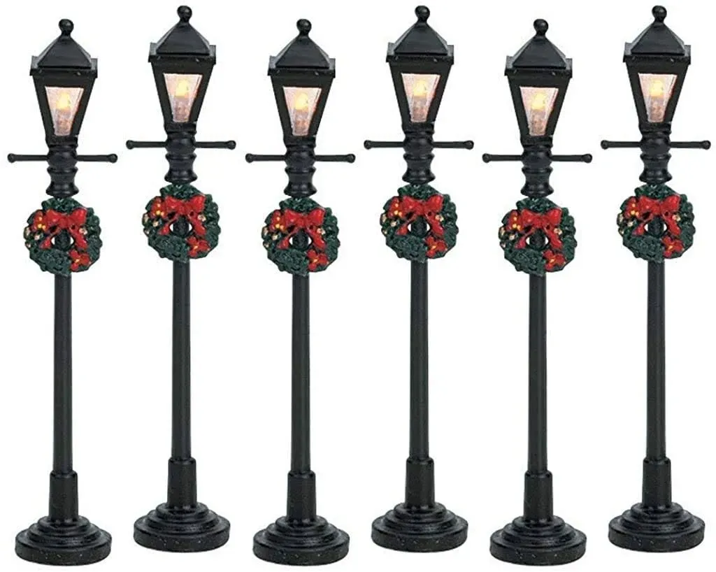 Lantern Street Lamp, Set of 6