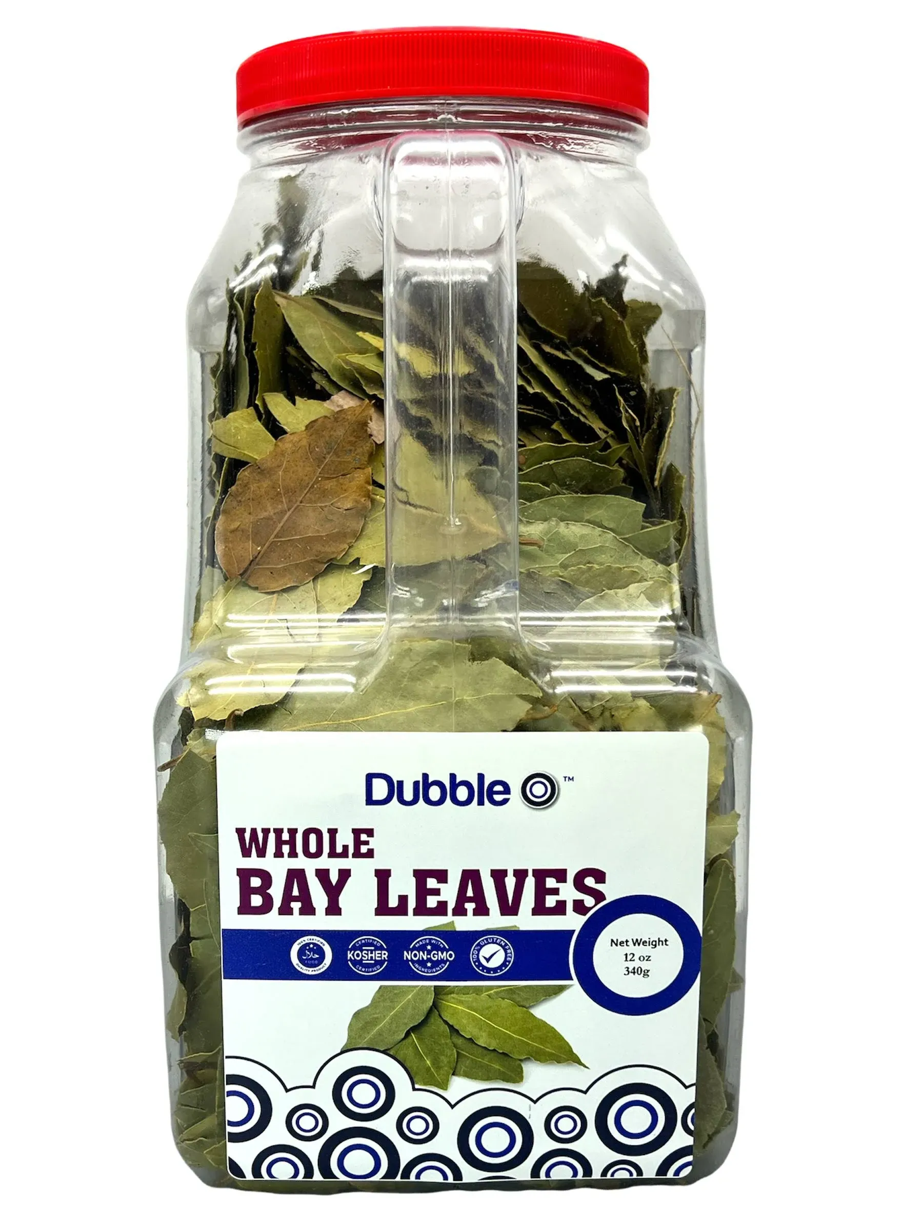 Whole Bay Leaves in Bulk - 12 oz - Dubble O Brand