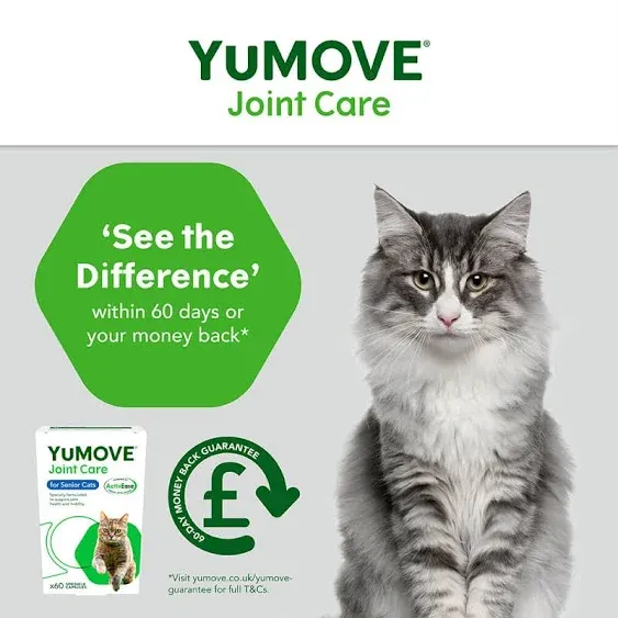 YuMOVE® Joint Care for Senior Cats - 60 Capsules