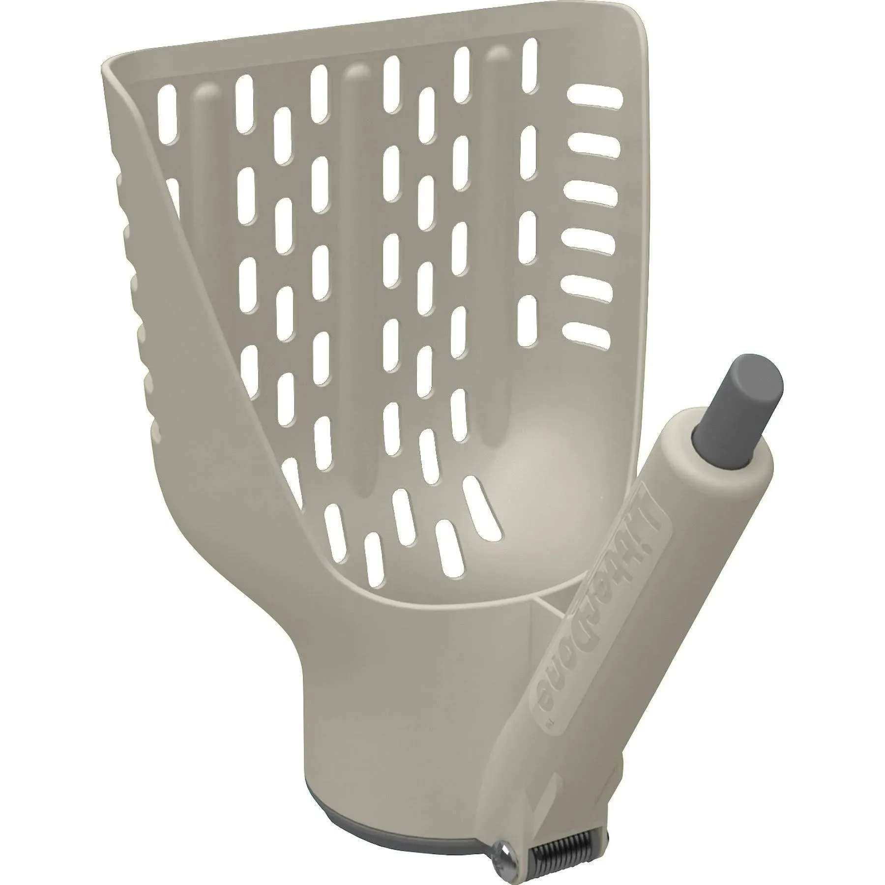 Duke-N-Boots Gray Cat Litter Scoop, Large