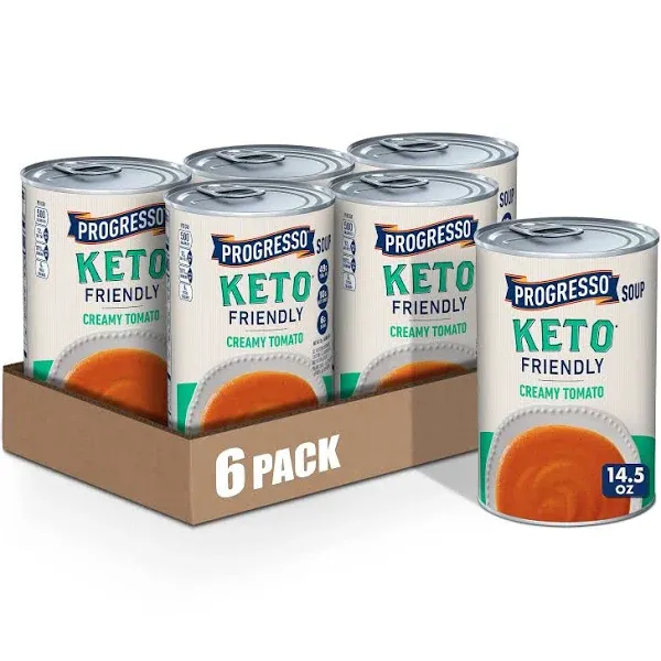 Progresso Keto*-Friendly Creamy Tomato Canned Soup, Ready To Serve, 14.5 oz.