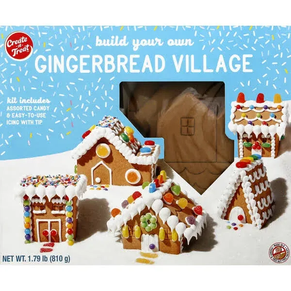 E-Z Build Gingerbread Village Kit