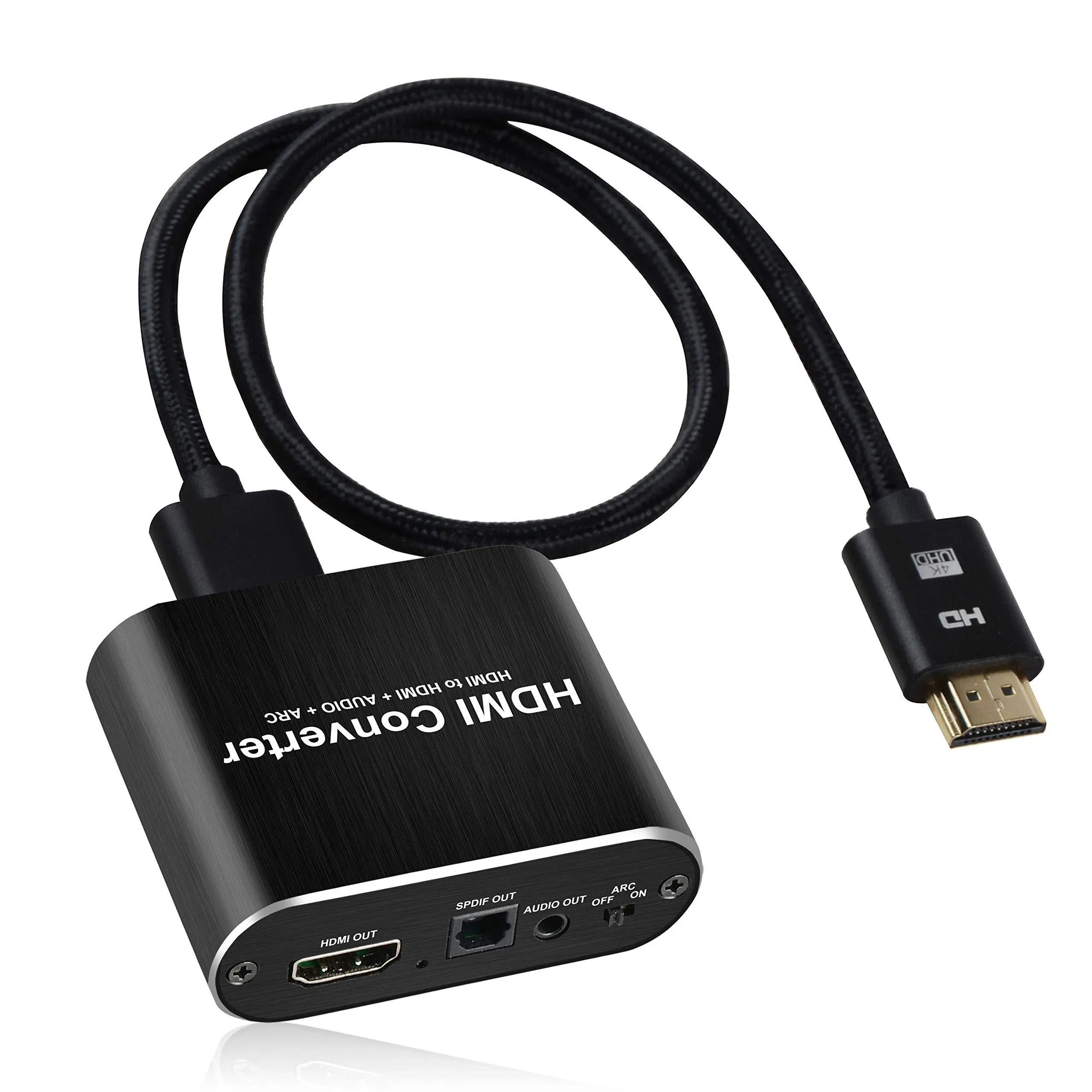 avedio Links 4K HDMI Audio Extractor, HDMI to HDMI + Optical Toslink SPDIF + 3 ...