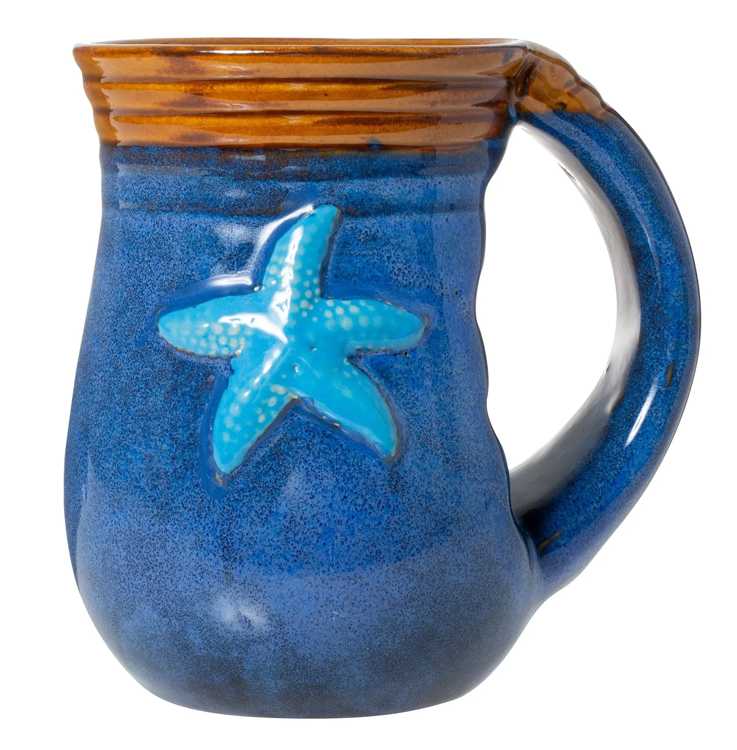 18oz Stoneware Handwarmer Mug Multiple Styles Available starfish