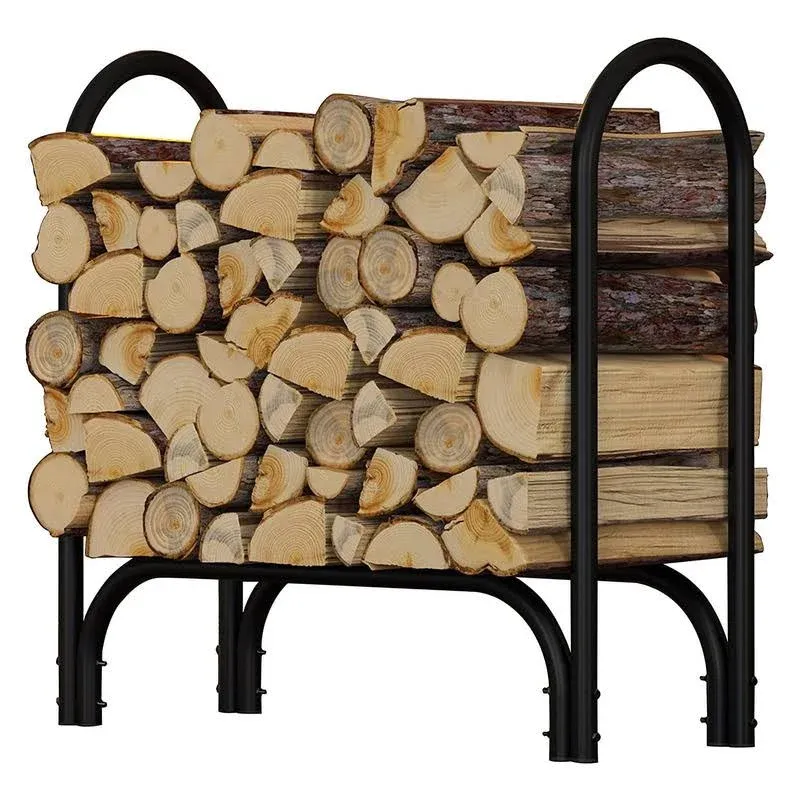 Fire Beauty Firewood Rack Log Holder 2.75 Feet,Log Storage Holder,Firewood ...