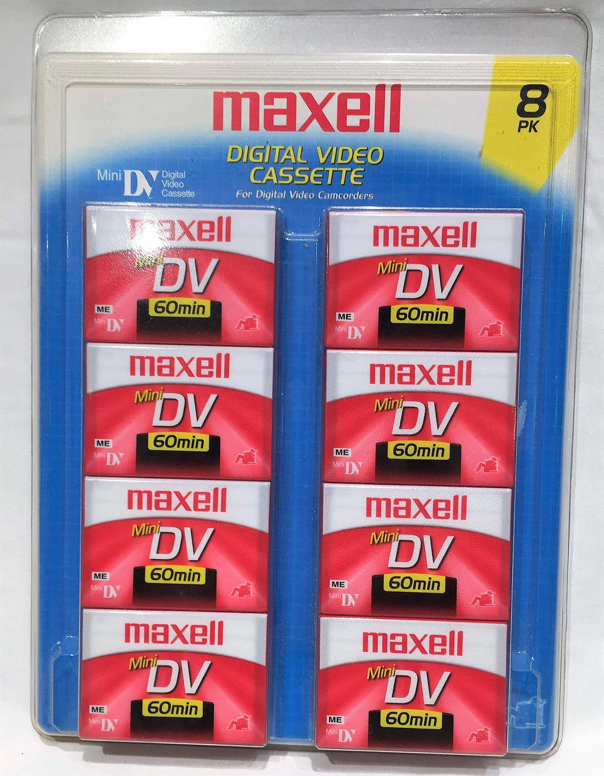 5 Pack Maxell Mini DV Digital Video Blank Cassettes 60 Minute NEW