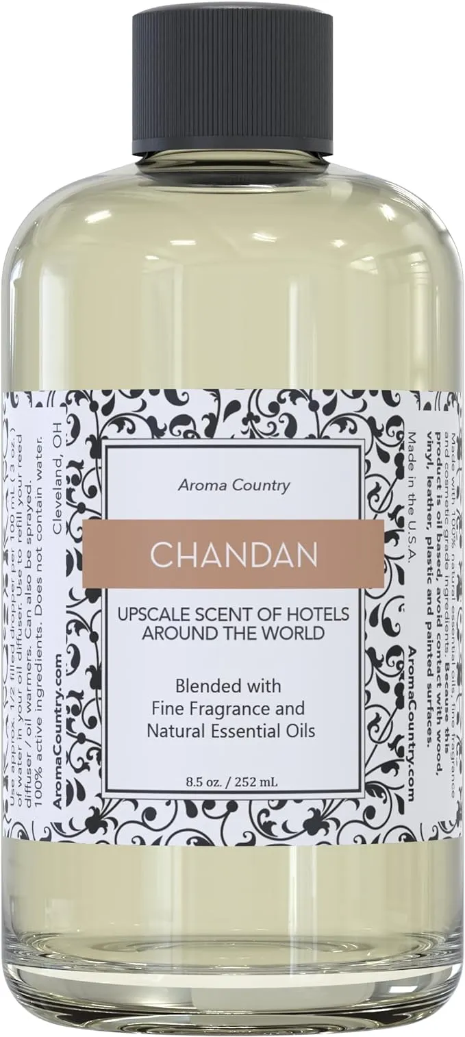 Chandan Sandalwood Essential Oil/Reed Diffuser Oil Refill