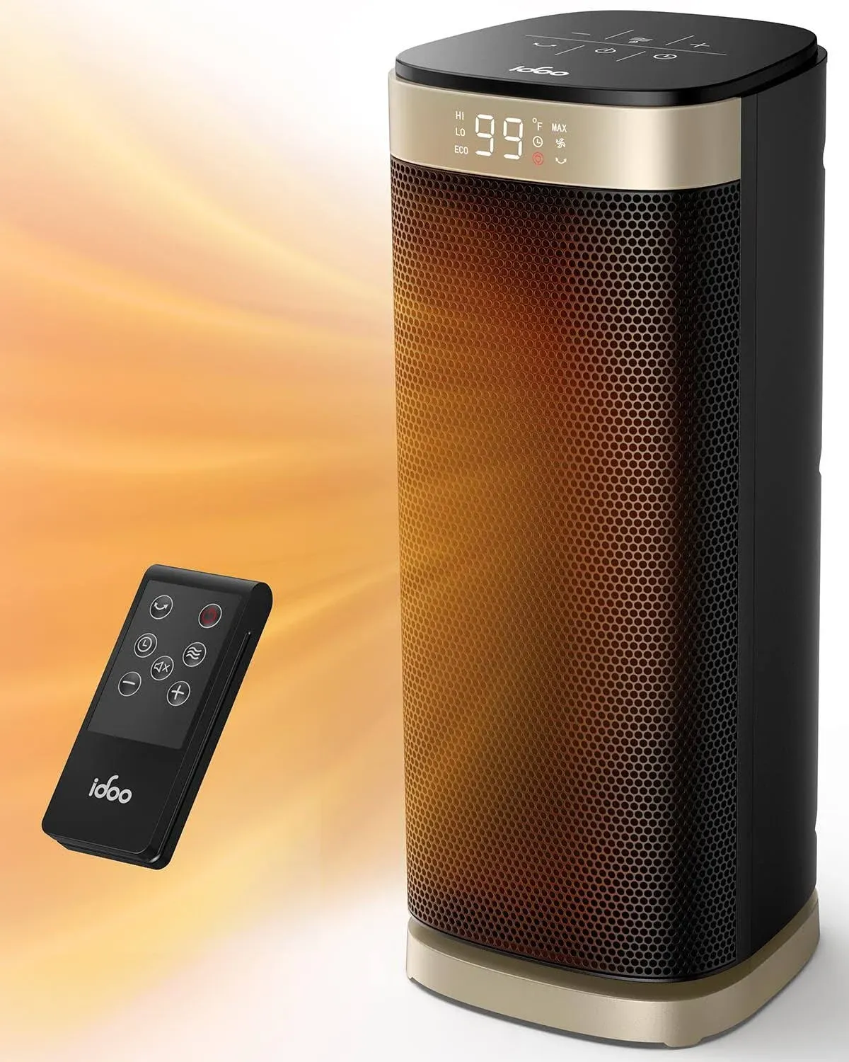 iDOO Space Heater, Portable Electric Heaters for Indoor Use, 70° Oscillation,..<wbr/>.