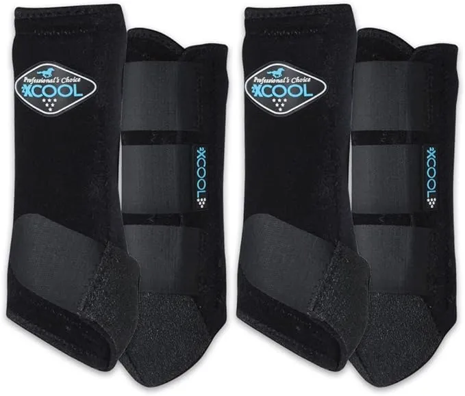 Professional's Choice 2XCool Sports Medicine Boot Value 4-Pack / Medium / Black